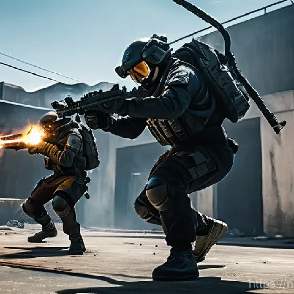 발로란트 최고 효율의 전략 - **Valorant Team Synergy: Coordinated Site Push** A dynamic, action-packed scene depicting a Valo...