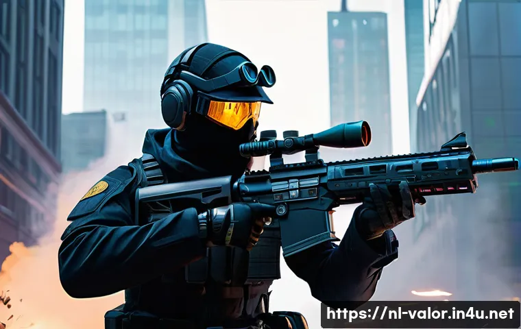 발로란트 총기별 사용 빈도 - **Image Prompt 1: The Iconic Rifle Duel** A Valorant agent, fully clad in futuristic combat armo...