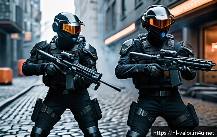발로란트 인기 에이전트 통계 - A dynamic, futuristic team battle scene set in a detailed urban Valorant map environment, featuring ...