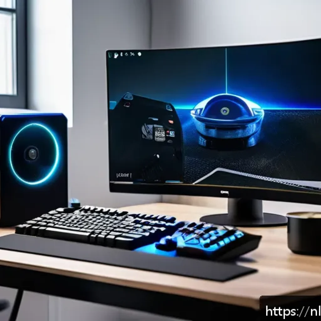 발로란트 전용 그래픽 카드 추천 - A detailed gaming setup featuring a modern mid-range GPU like the NVIDIA RTX 3060 installed in a sle...