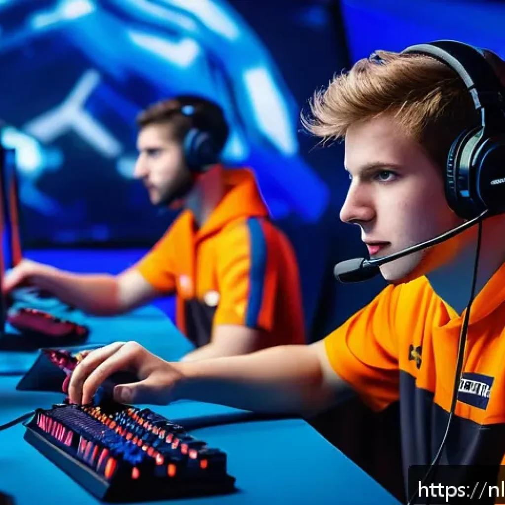 발로란트 글로벌 대회 하이라이트 - A dynamic esports arena scene during a Valorant world championship clutch moment: a focused young Du...