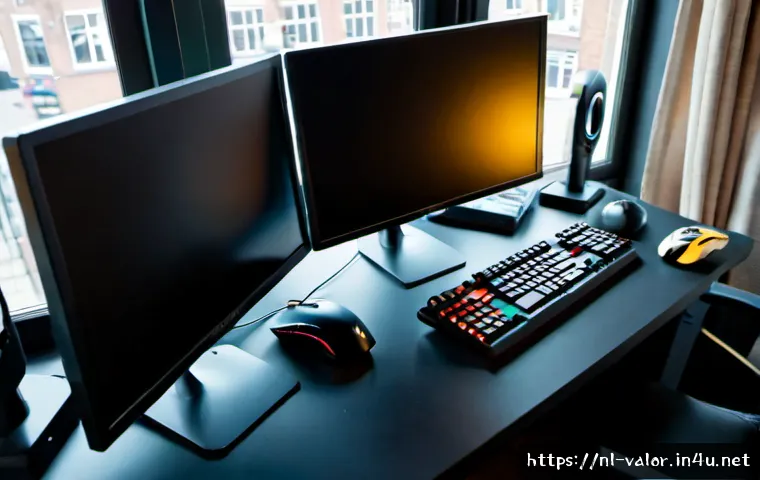 Home 17 발로란트 FPS 상승 설정법 - Photorealistic Dutch gaming setup in a bright Amsterdam apartment, focused young adult gamer at a cl...