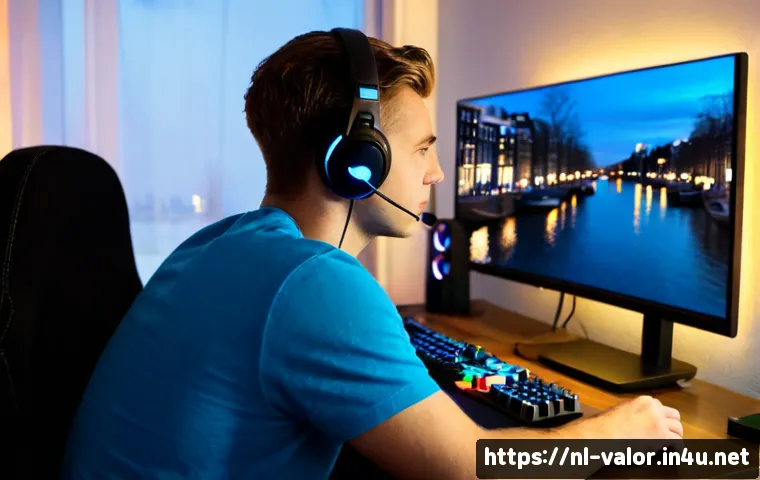발로란트 유저 리뷰와 추천 - Photorealistic Dutch young adult gamer in a tidy Amsterdam apartment, thoughtfully reviewing a color...